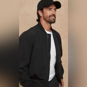 Banana Republic Black Men’s Bomber Jacket -Large